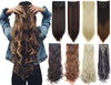 9pc Human Hair Clip in Hair Extension