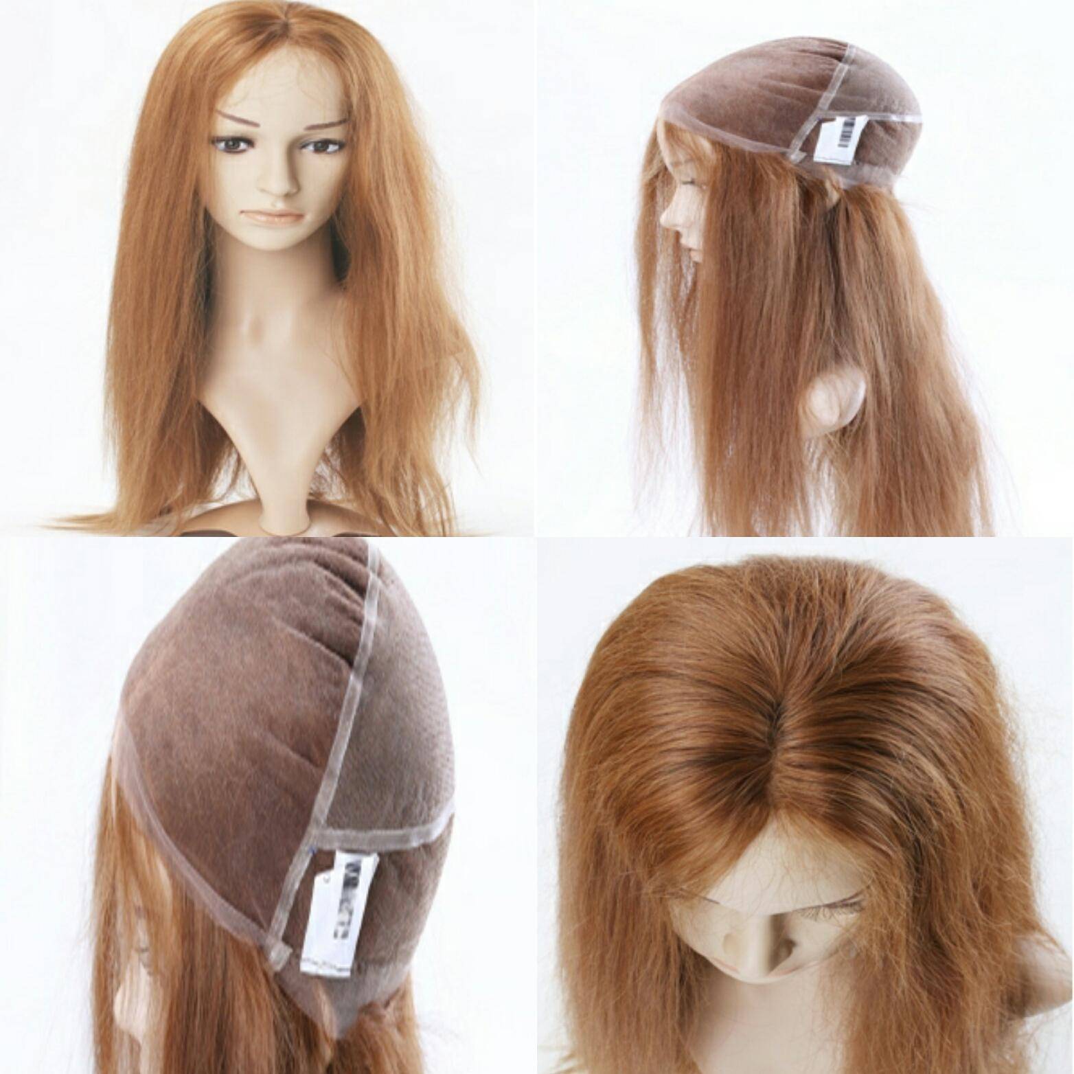 100% Human Hair Custom 18inch Lace Wig